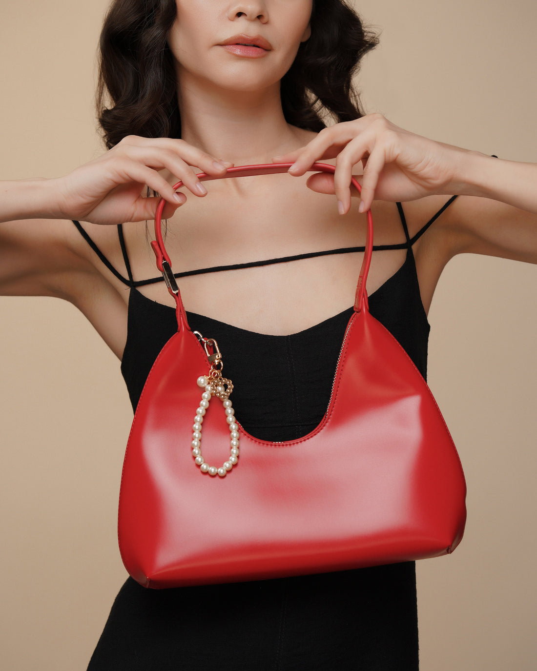Pearl Bag Charm Noble Accents