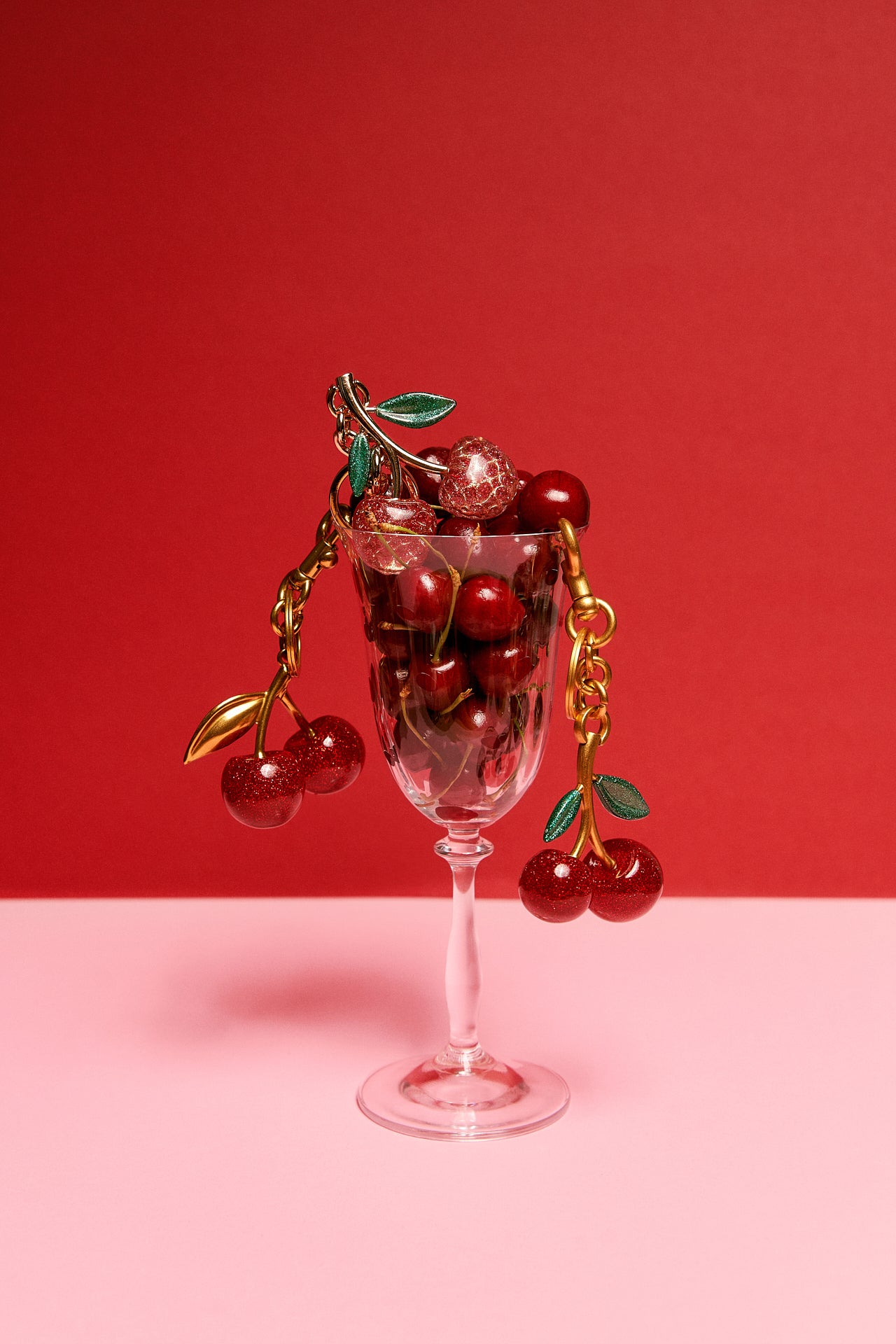 Cherry Bag Charm