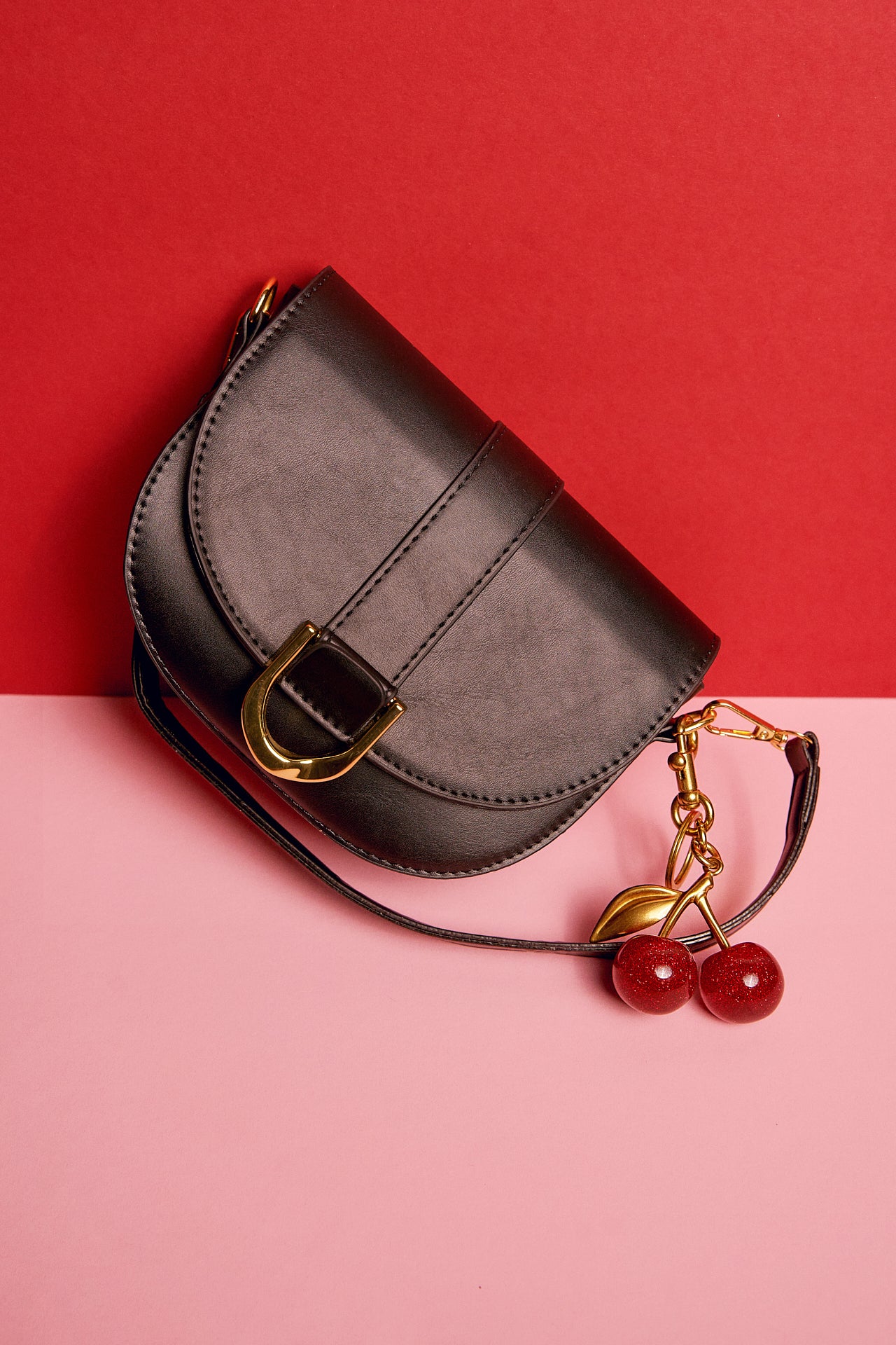 Cherry Bag Charm