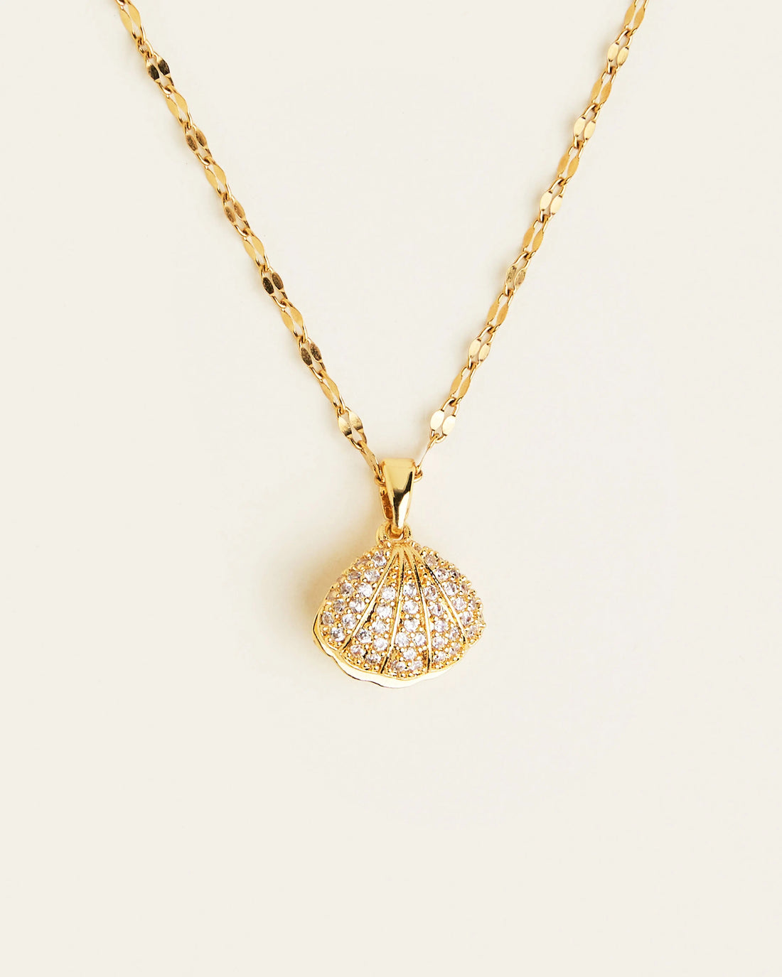Seashell Pearl Necklace Noble Accents