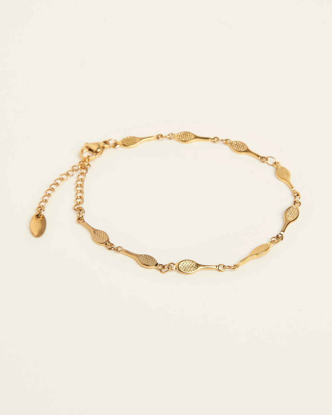 Tennis Racket Bracelet Noble Accents